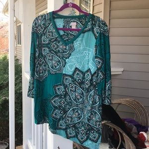 Chico’s Asymmetrical Tunic